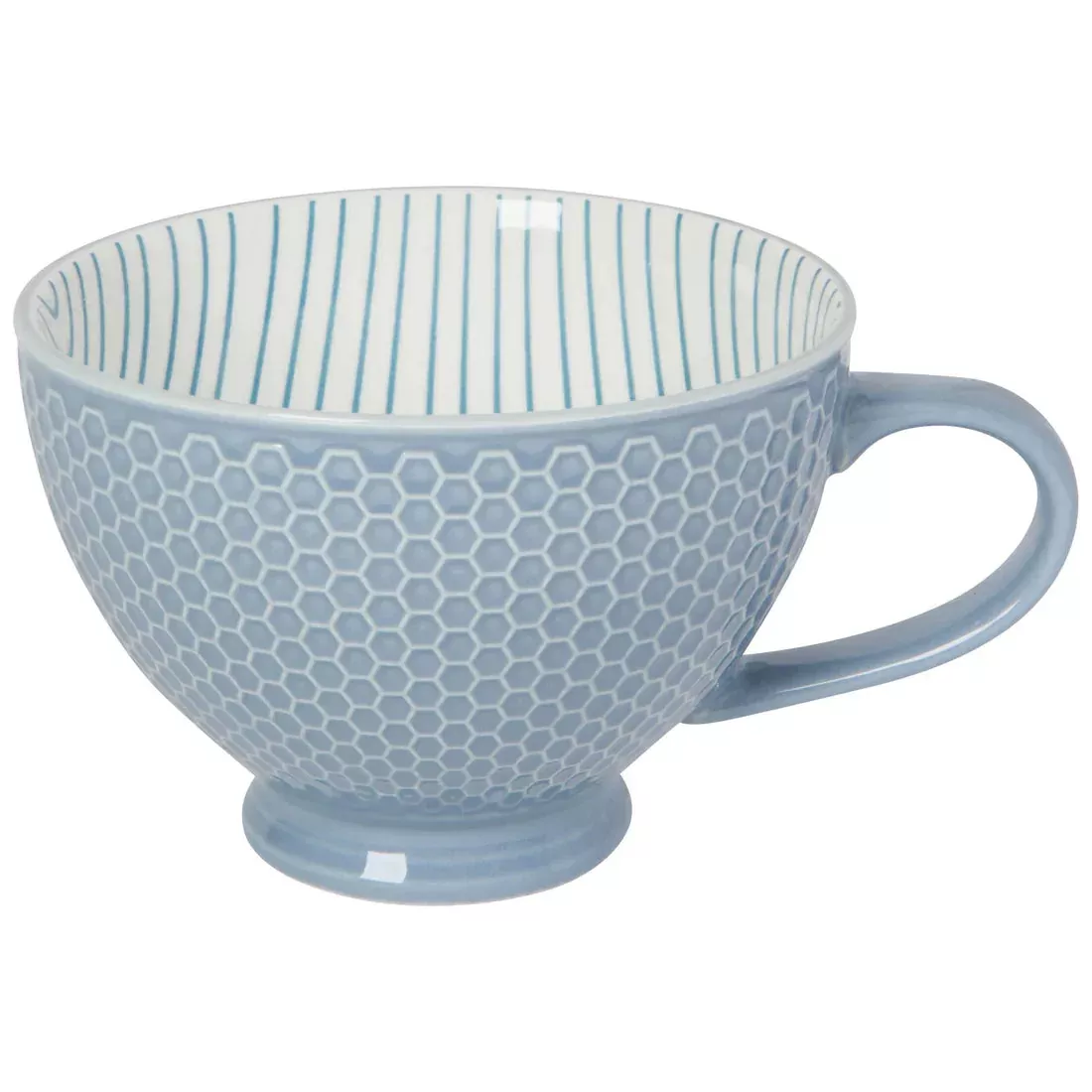 now-designs-mug-latte-slate-blue NOW Designs Mug: Latte, Slate Blue
