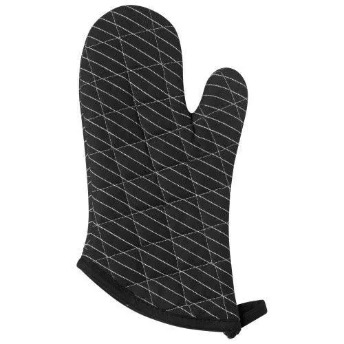now-designs-oven-mitt-superior-black-pinstripe NOW Designs Oven Mitt: Superior, Black Pinstripe