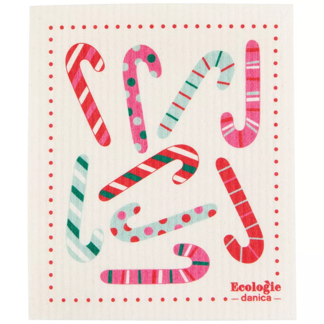 now-designs-swedish-dishcloth-merry-mints NOW Designs Swedish Dishcloth: Merry Mints