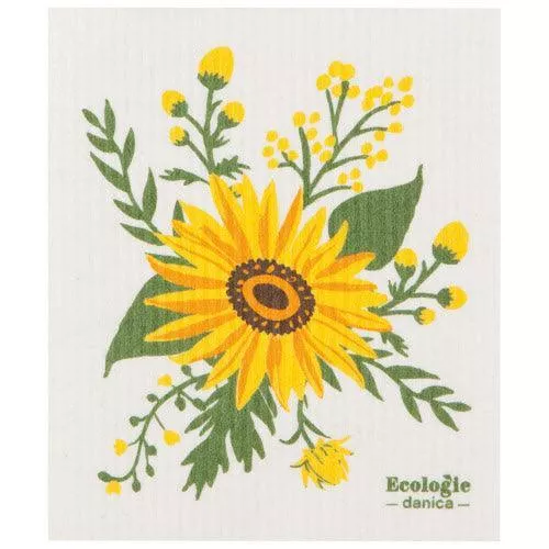 now-designs-swedish-dishcloth-sunflower-splendor NOW Designs Swedish Dishcloth: Sunflower Splendor