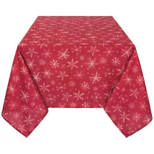 now-designs-tablecloth-clean-coast-snowflakes NOW Designs Tablecloth: Clean Coast, Snowflakes