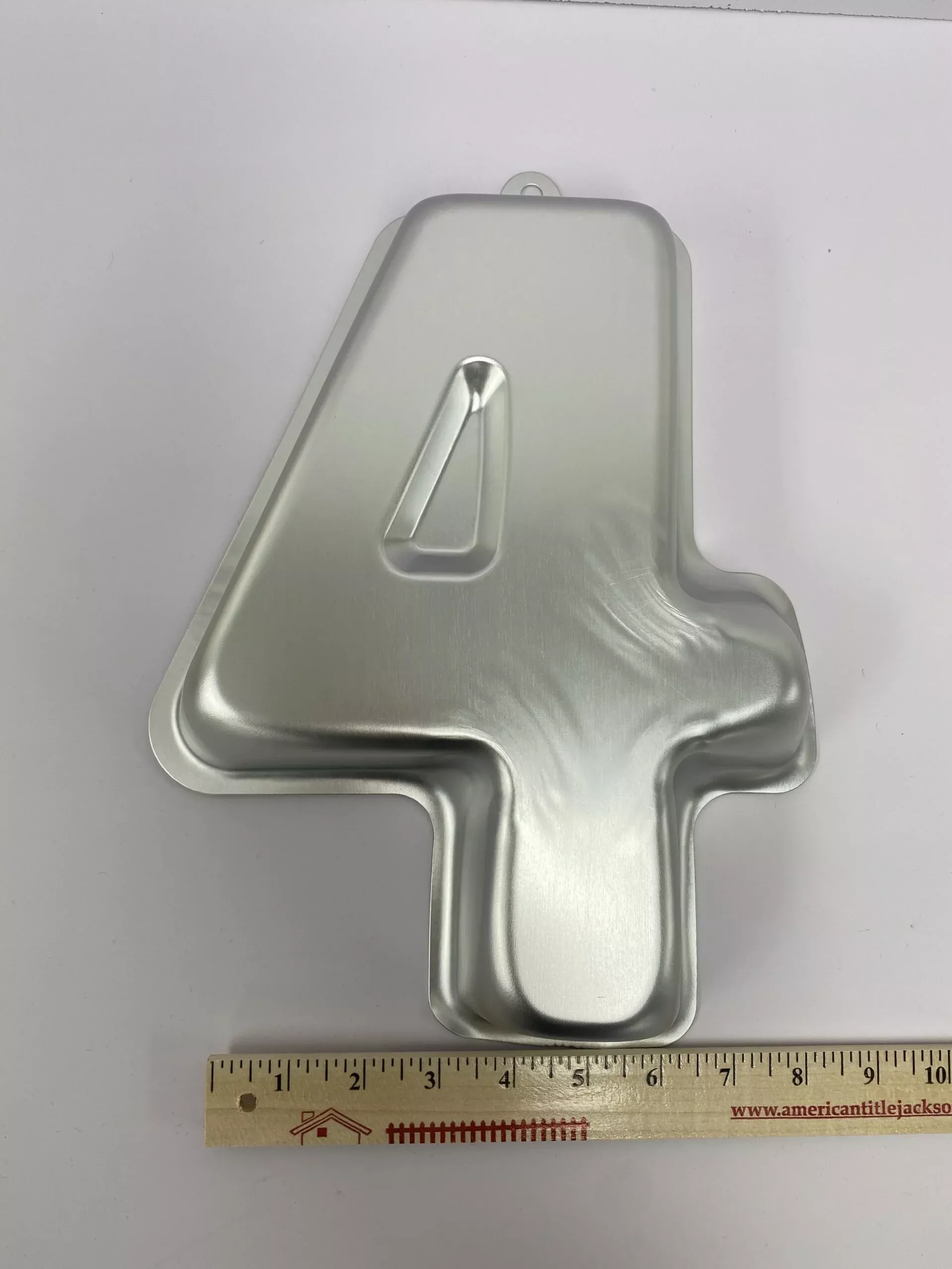number-4-cake-pan Number 4 Cake Pan