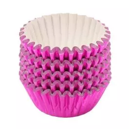 Number 5A Fuchsia Foil Candy Cup 500 pieces
