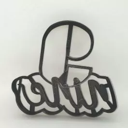 number-9-letters-fondant-cookie-cutter Number 9 and Letters Fondant Cookie Cutter