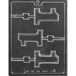 Number One Chocolate Lollipop Mold