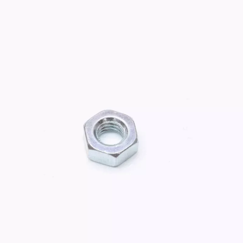 Nut M4 UNI 5588 A-6S silver hex galv
