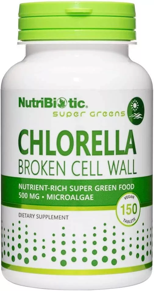 nutribiotic-cgf-chlorella-500-mg-150-tabs NutriBiotic CGF Chlorella 500 mg 150 tabs