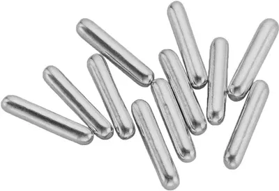 NYCake Dragee Rods -- 4oz Bottle -- Silver