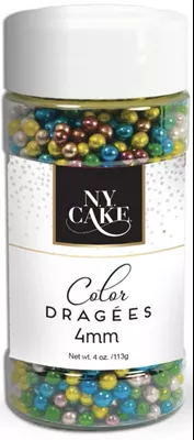 nycake-dragees-4oz-bottle-4mm-multicolor NYCake Dragees -- 4oz Bottle -- 4mm Multicolor
