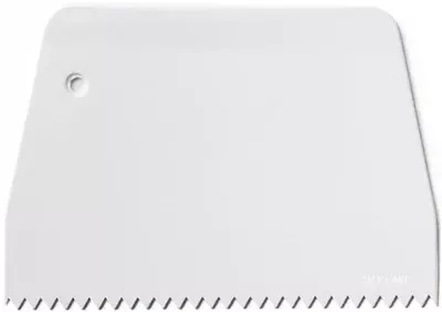 nycake-plastic-scraper-small-zig-zag NYCake Plastic Scraper -- Small Zig Zag