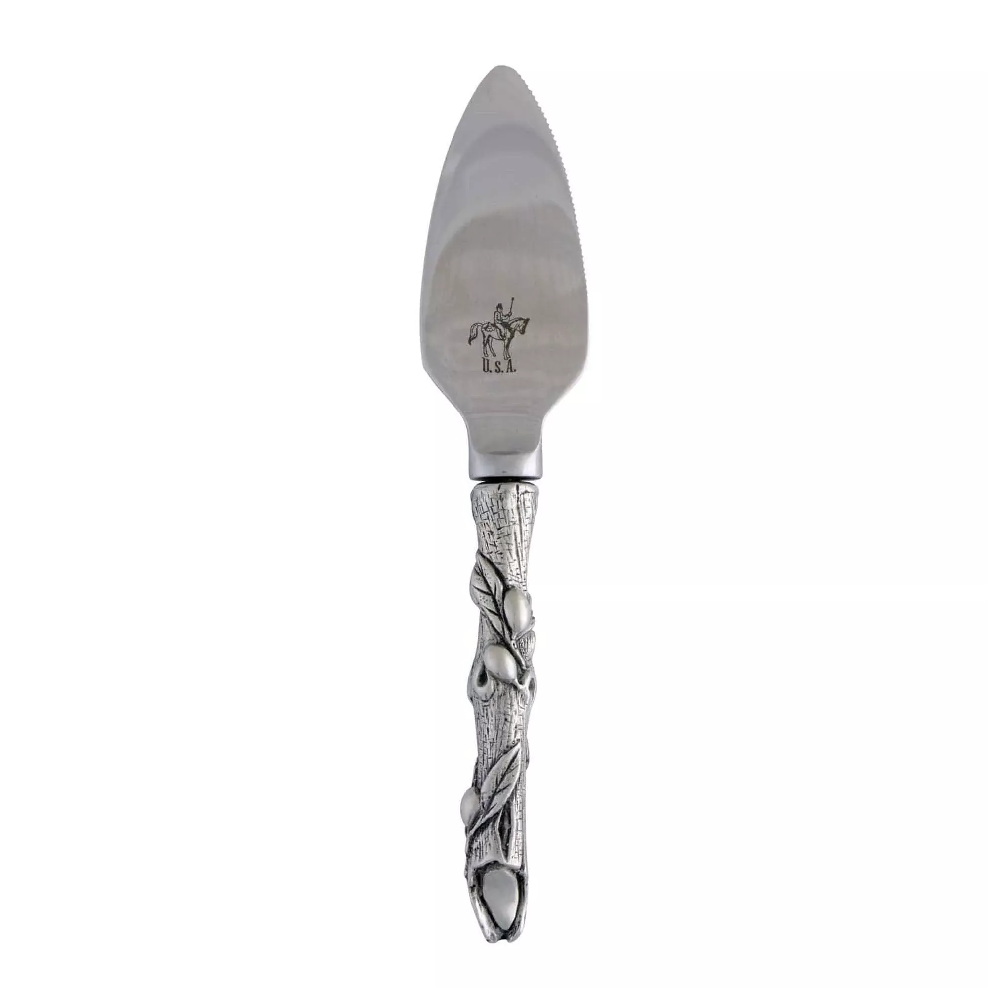 olive-grove-pewter-handle-cheese-triangle Olive Grove Pewter Handle Cheese Triangle