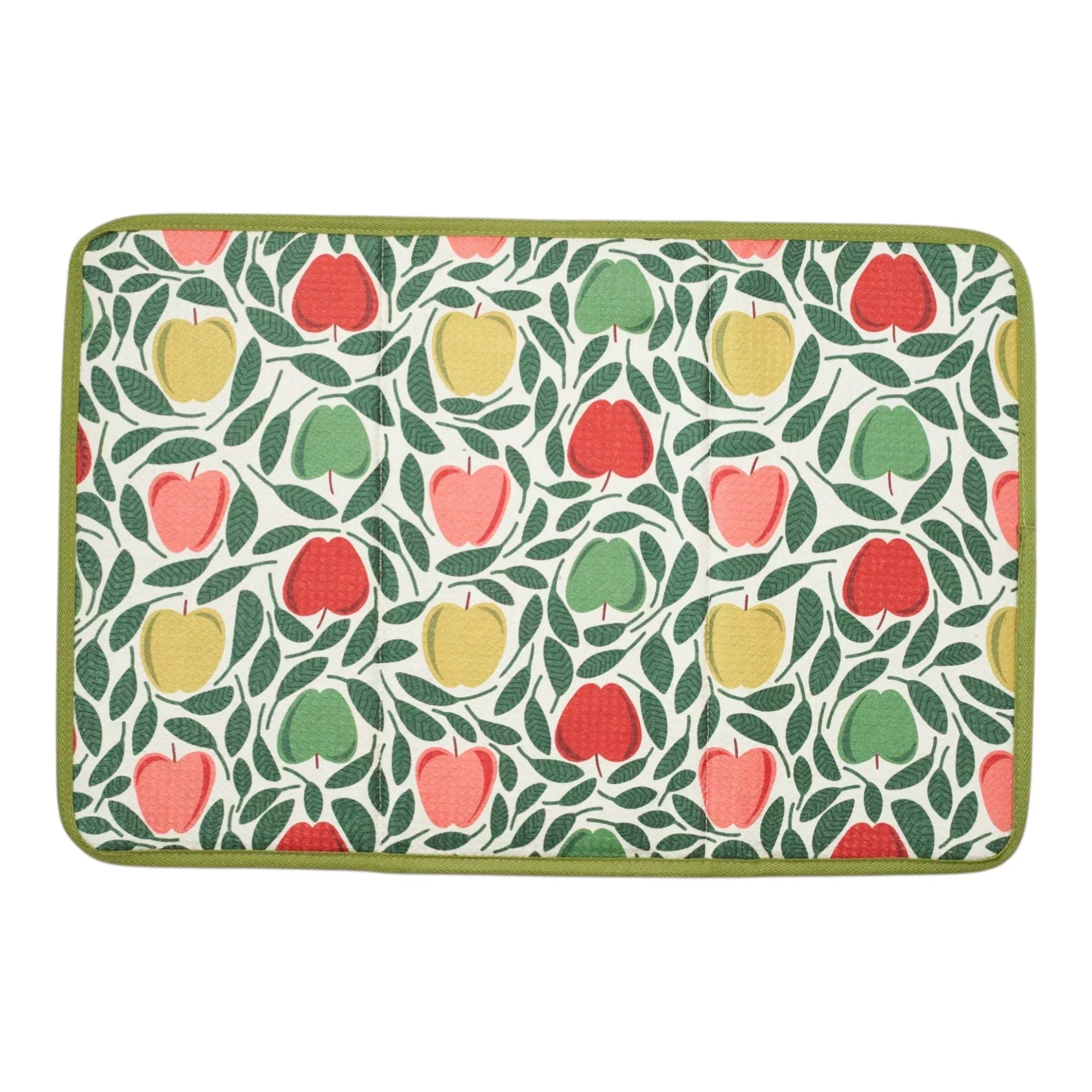 once-again-home-drying-mat-rjw-happy-apple Once Again Home Drying Mat: RJW Happy Apple