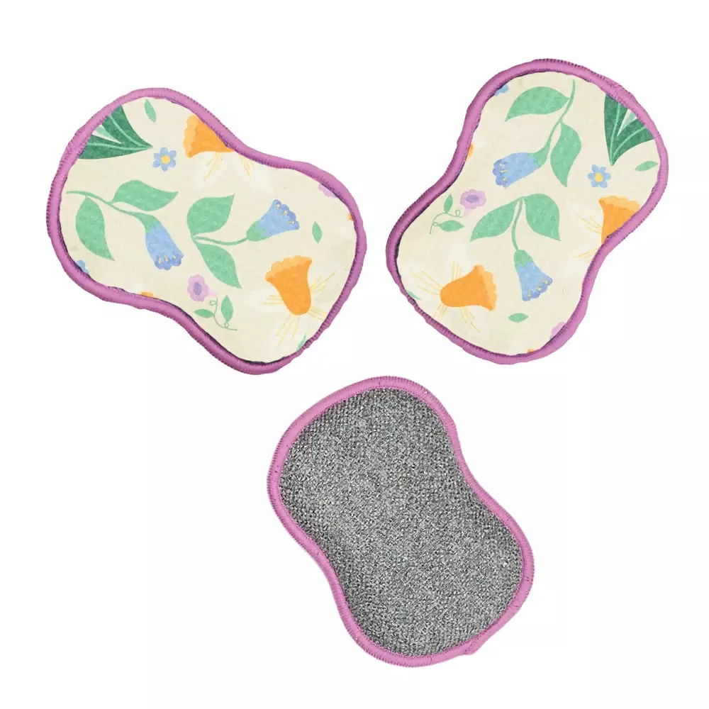once-again-home-sponges-set-3-mt-daffodil Once Again Home Sponges (Set of 3): MT Daffodil