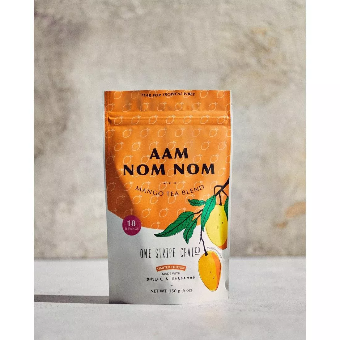 one-stripe-chai-aam-nom-nom-mango-tea One Stripe Chai - Aam Nom Nom "Mango Tea"