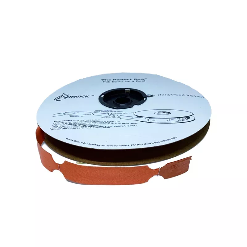 orange-perfect-pull-bow-on-reels Orange Perfect Pull Bow on Reels
