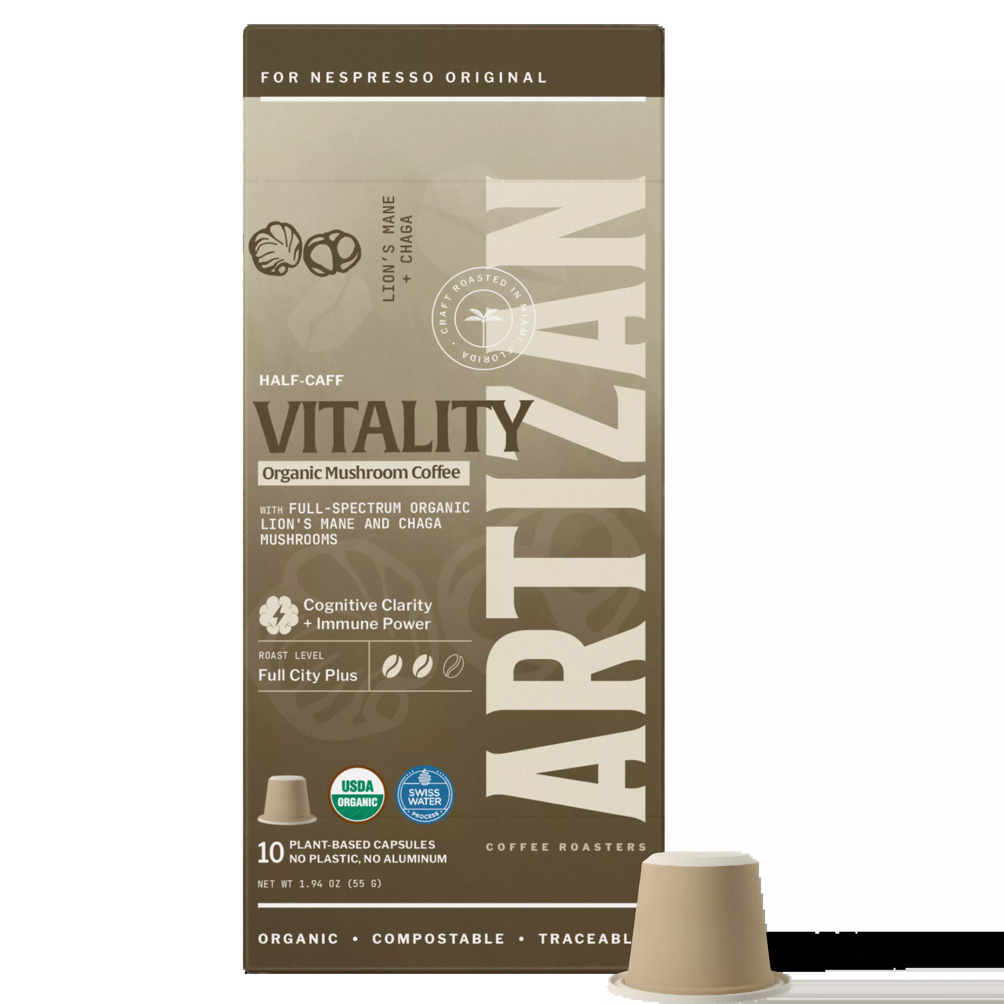 Organic Mushroom Coffee - Espresso