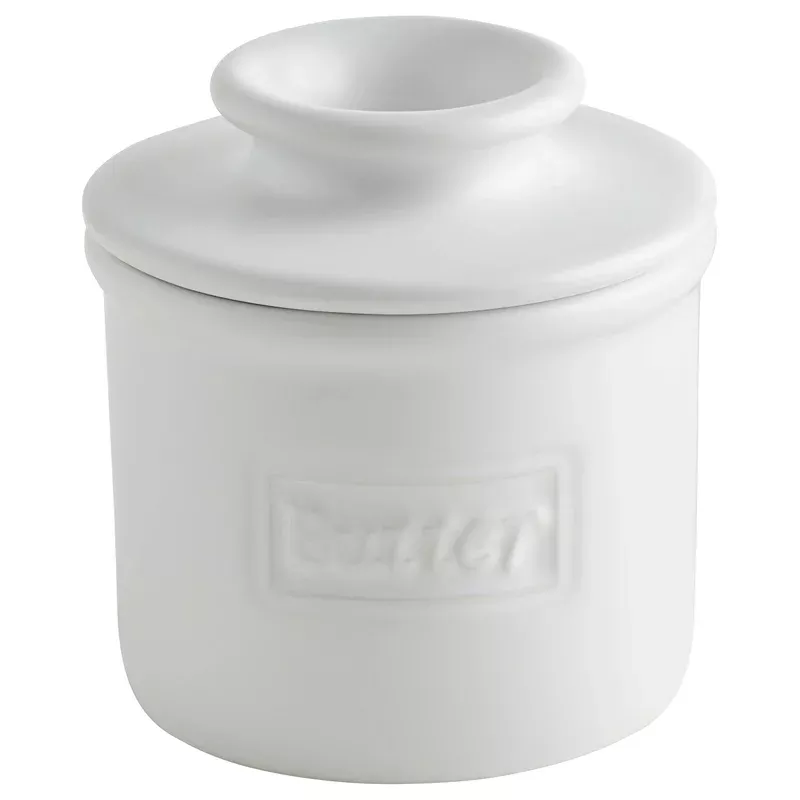 original-butter-bell-crock-cafe-matte-white The Original Butter Bell Crock – Cafe Matte White