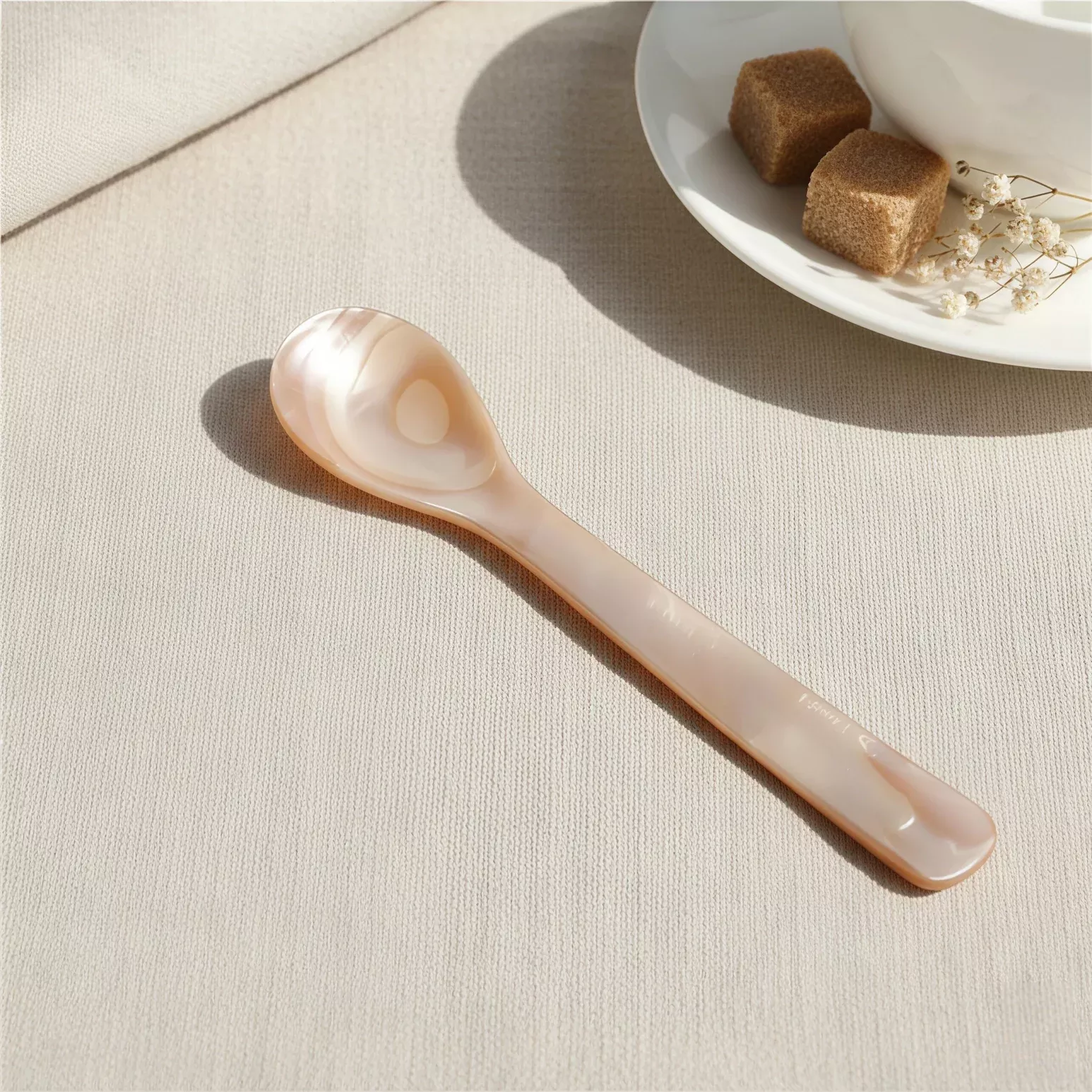 otterware-mother-pearl-caviar-dessert-spoons-4-75 Otterware Mother Of Pearl Caviar & Dessert Spoons:4.75"