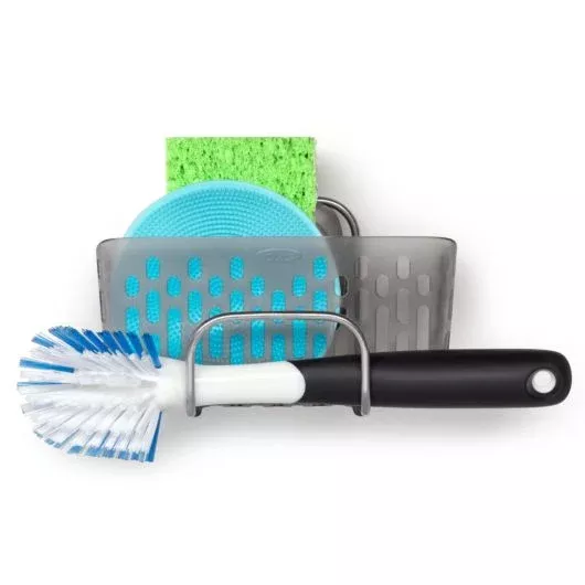oxo-strong-hold-suction-sink-caddy OXO STRONG HOLD SUCTION SINK CADDY