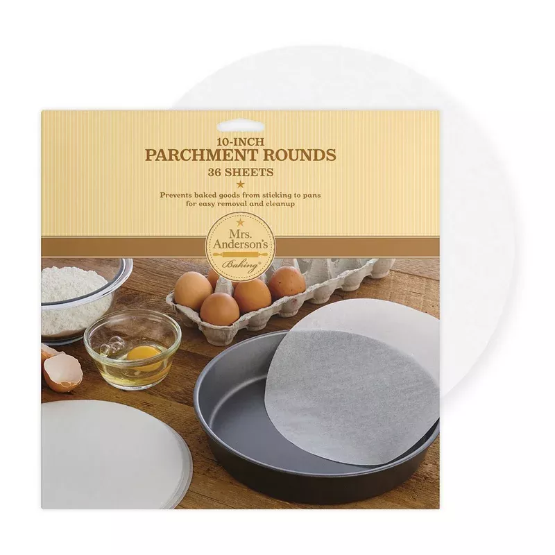 Paper Sheet Parchment 10 Inch Round White120 – 36 COUNT
