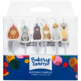 party-cats-birthday-cake-candles Party Cats Birthday Cake Candles