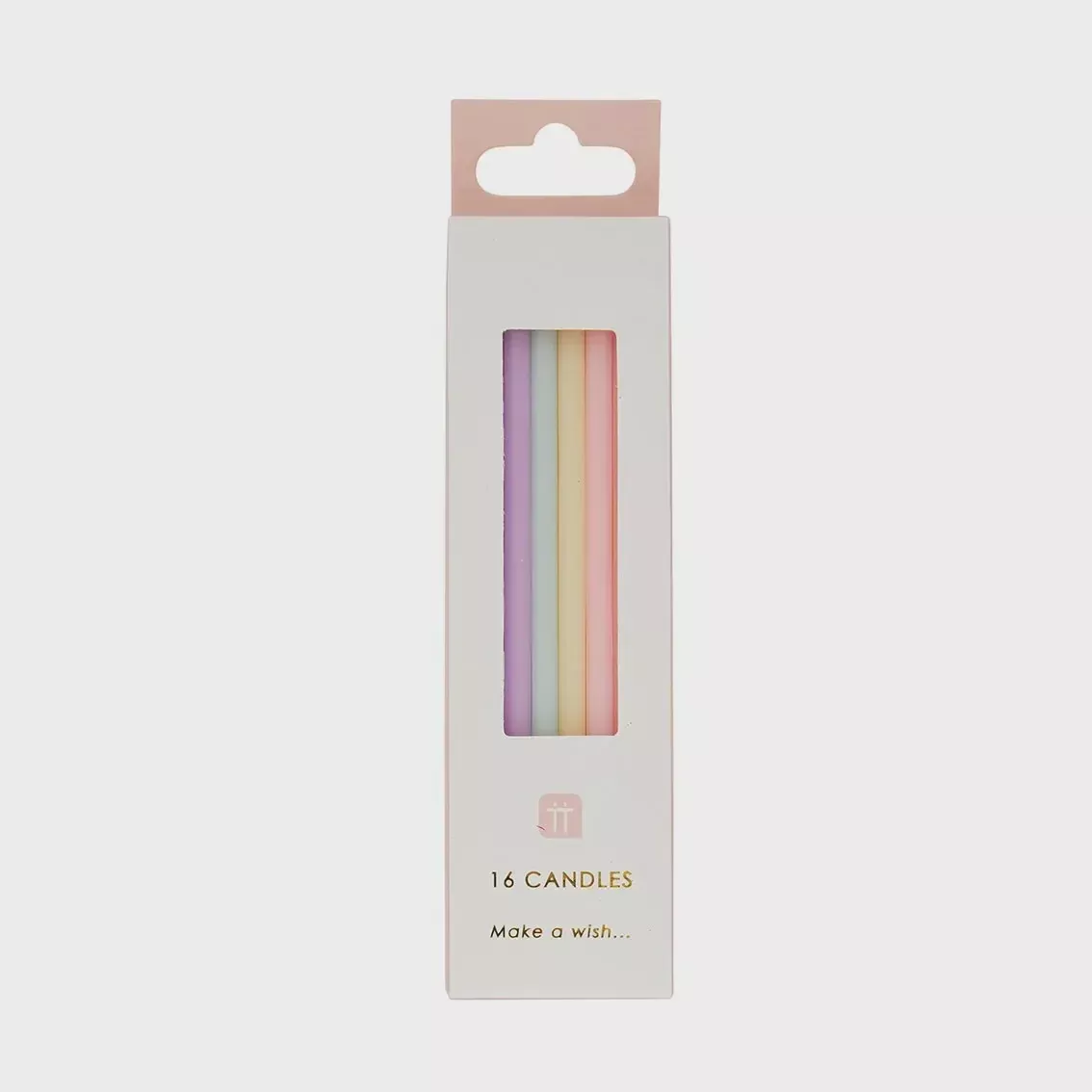 pastel-rainbow-birthday-candles Pastel Rainbow Birthday Candles