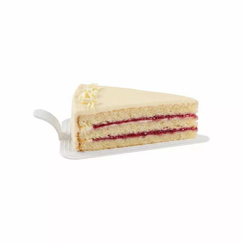 pastry-tek-triangle-white-plastic-cake-server-4-1-2-x-3-100-count-box Pastry Tek Triangle White Plastic Cake Server – 4 1/2″ x 3″ – 100 count box