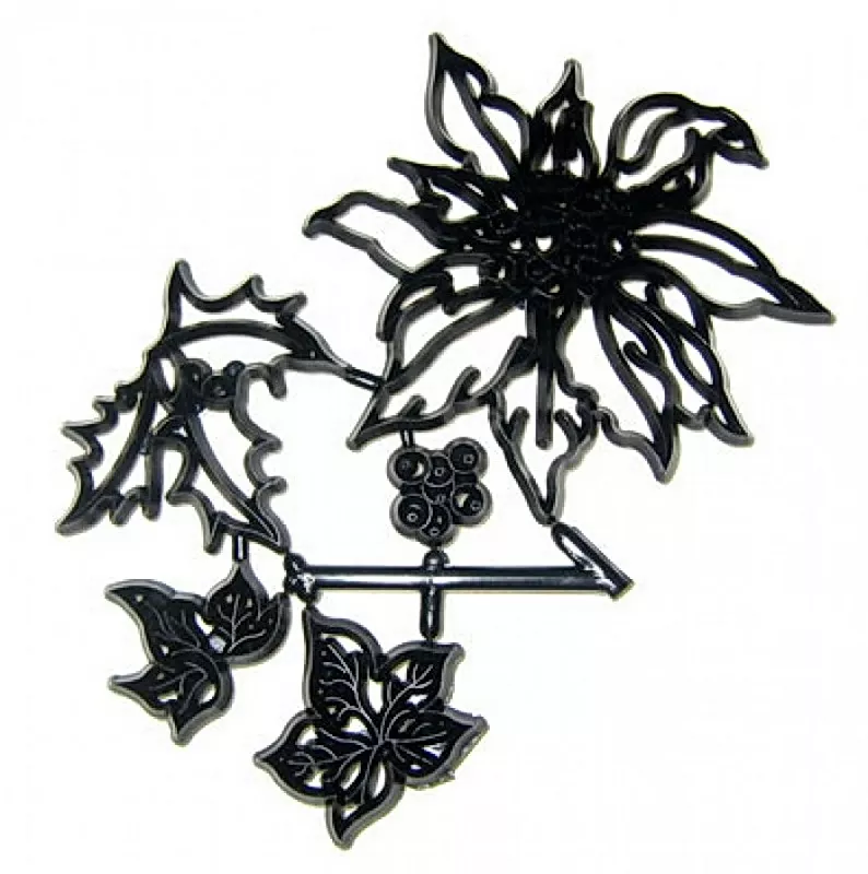 Patchwork Cutters Poinsettia, Ivy & Holly Set