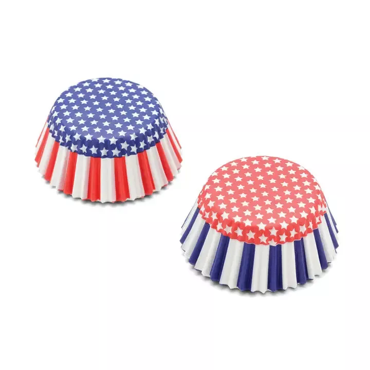 Patriotic Cupcake Liners