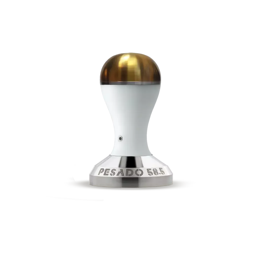 pesado-pesado-tamper-white-gold Pesado Pesado Tamper White & Gold