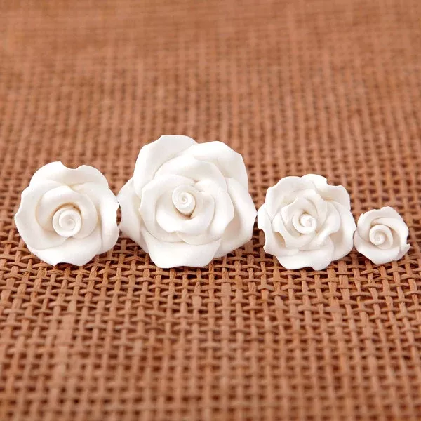 petite-unwired-roses-white-sugar-flowers Petite Unwired Roses - White Sugar Flowers