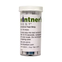 pH Test Strips 100 pieces WINE