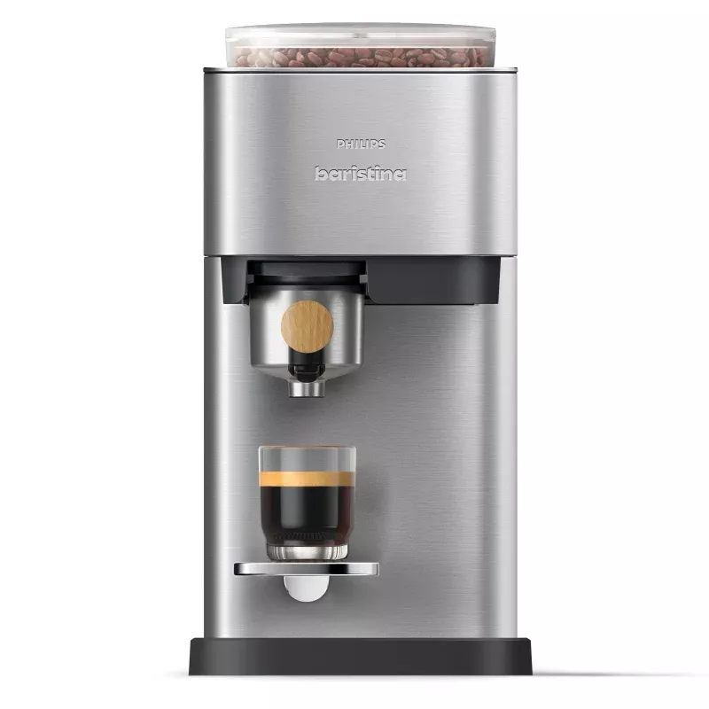 philips-baristina-plus-automatic-espresso-machine-stainless-steel Philips Baristina Plus Automatic Espresso Machine, Stainless Steel