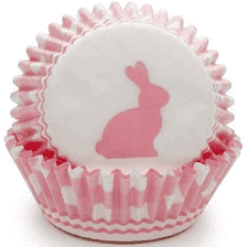 pink-gingham-bunny-bake-cups-50-cupcake-liners Pink Gingham Bunny Bake Cups - 50 Cupcake Liners
