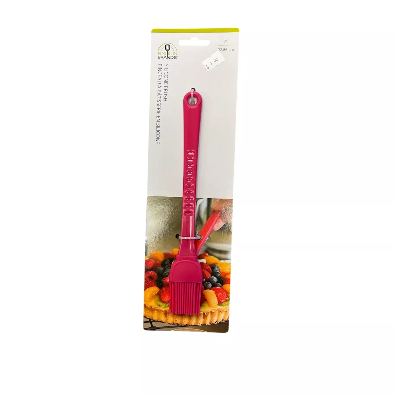Pink Silicone Pastry Brush