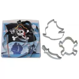 pirate-cookie-cutter-3pc-set Pirate Cookie Cutter 3pc Set