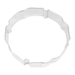 Plaque Badge 4.25 inch Cookie Cutter