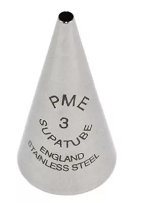 pme-3-supa-tube-decorating-tip PME "3" Supa Tube Decorating Tip