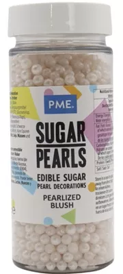PME Blush Sugar Pearls