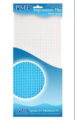 pme-impression-mat-barley-design PME Impression Mat -- Barley Design