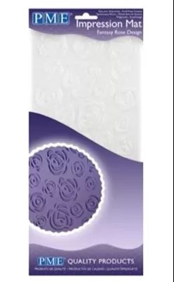 pme-impression-mat-rose-design PME Impression Mat --Rose Design