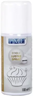 PME White Edible Lustre Spray