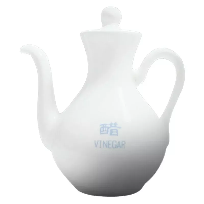 Pots Vinegar 5 Ounce White Porcelain8 – 6 COUNT