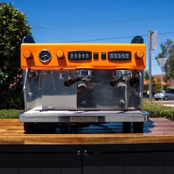 pre-loved-expobar-orange-2-group-tall-cup-coffee-machine Pre Loved Expobar Orange 2 Group Tall Cup Coffee Machine