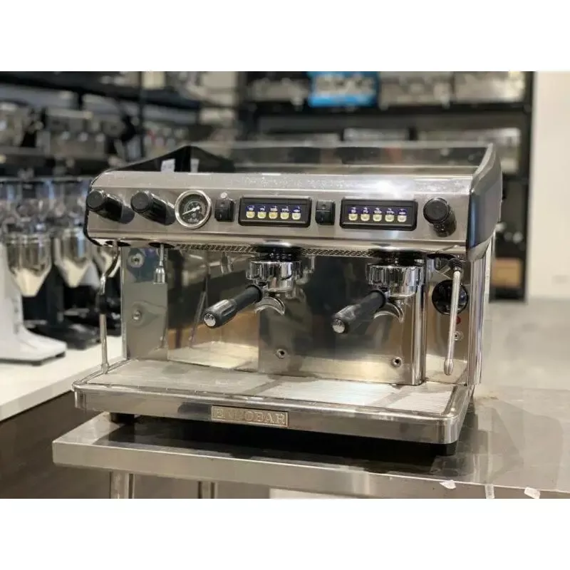 pre-owned-2-group-high-cup-expobar-megacrem-coffee-machine-full-size Pre Owned 2 Group High Cup Expobar Megacrem Coffee Machine Full Size
