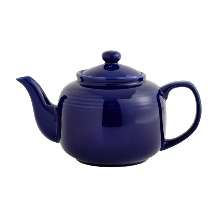 prill-teapot-w-infuser-6-cup-cobalt Prill Teapot w/ Infuser: 6 cup, Cobalt