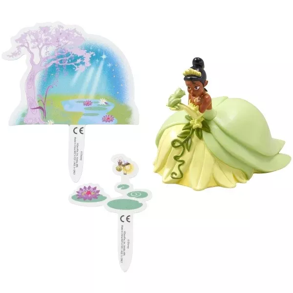 princess-tiana-cake-topper-set Princess Tiana Cake Topper Set