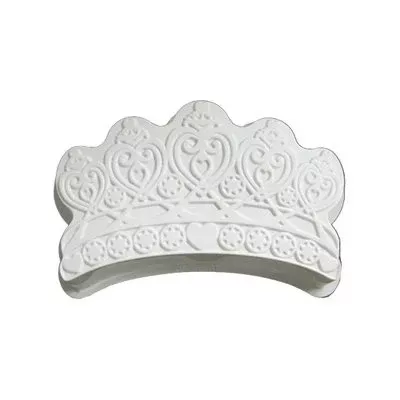 Princess Tiara Plastic Cake Pan 12 3/4 x 7 inch