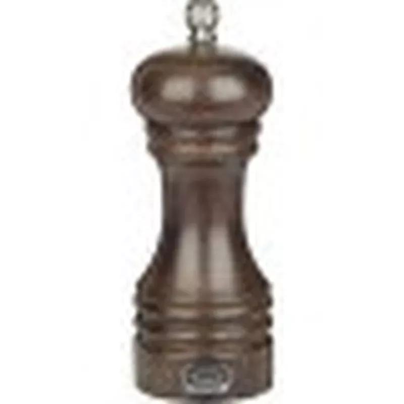 Professional Chocolate Wood Salt Mill – 6″