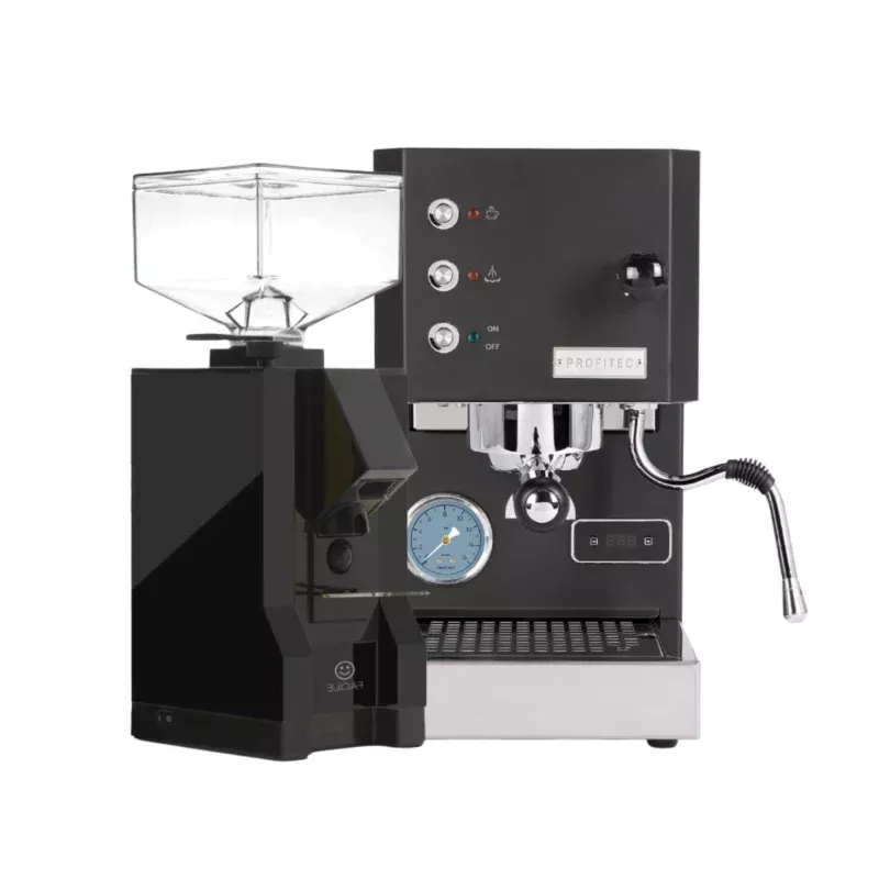 profitec-go-black-eureka-mignon-facile-grinder-black-bundle Profitec Go (Black) & Eureka Mignon Facile Grinder (Black) – Bundle